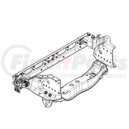 A15-31220-004 by FREIGHTLINER - Frame Rail Crossmember Assembly - Front Frame, HD