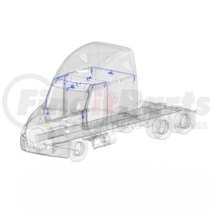 S69-00002-451 by FREIGHTLINER - Sleeper Wiring Harness - Overhead, P4, 10/OBD16/GHG17