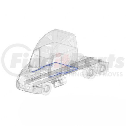 S70-00025-513 by FREIGHTLINER - Sleeper Wiring Harness - Floor, SD, 10/OBD16/GHG17