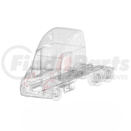 S83-00000-104 by FREIGHTLINER - Hood Wiring Harness - All/Lh, Flh, Adr-80/03