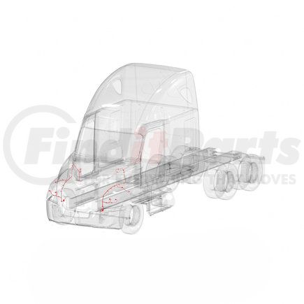 S83-00000-108 by FREIGHTLINER - Hood Wiring Harness - All/Lh, Flh, Adr-80/03