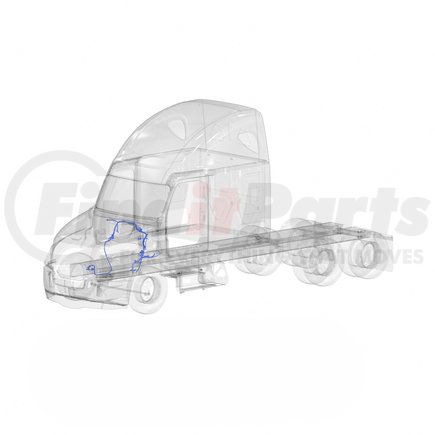 S82-00024-848 by FREIGHTLINER - Bulkhead Wiring Harness - Frontwall, 24U, 10/OBD16/GHG17