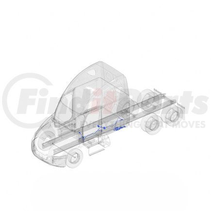 S87-00001-522 by FREIGHTLINER - Main Wiring Harness - Under Cab, SD, 2010 EPA/CARB/GHG2