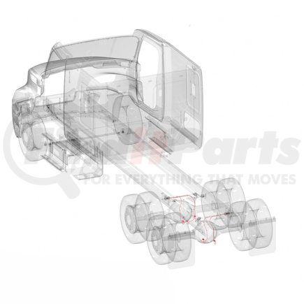 S88-00001-102 by FREIGHTLINER - Rear Axle Traction Control Wiring Harness - SD, 10/OBD16/GHG17