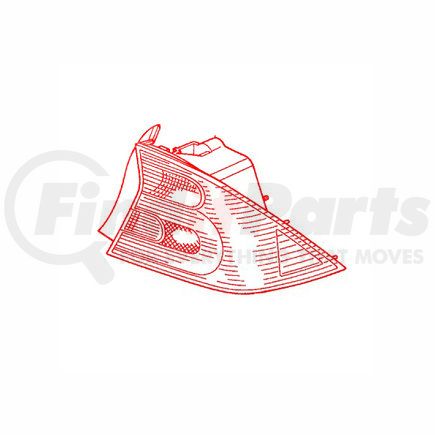 33501-S5P-E11 by HONDA - Tail Lamp Unit, RH