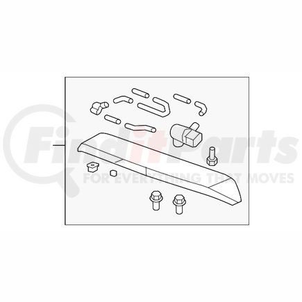 74900-STK-A02ZF by HONDA - GARNISH *R528P*