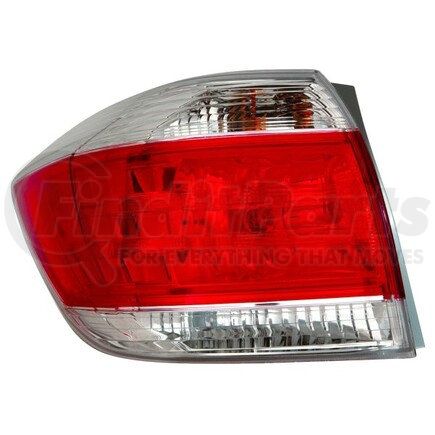 312-19A7L-AC by DEPO - Tail Light, Assembly, with Bulb, CAPA Certified