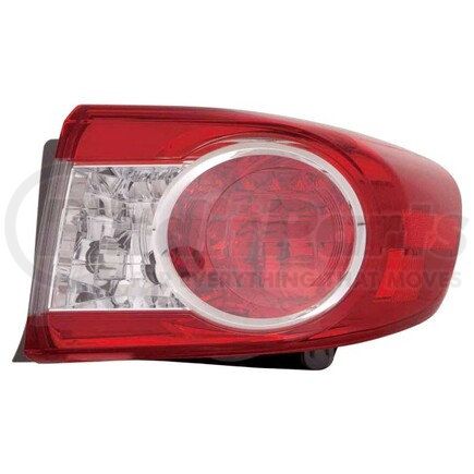 312-19A8R-US by DEPO - Tail Light, Lens and Housing, without Bulb
