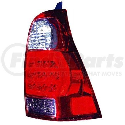 312-1976R-UC by DEPO - Tail Light, Lens and Housing, without Bulb