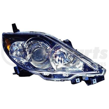 316-1135R-UC3 by DEPO - Headlight, Lens and Housing, without Bulb, CAPA Certified