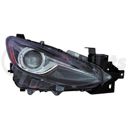 316-1151RMUSHM2 by DEPO - Headlight, Lens and Housing, without Bulb