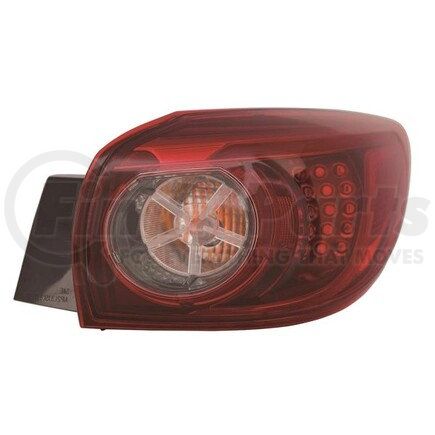 316-1939R-AS by DEPO - Tail Light, Assembly, with Bulb