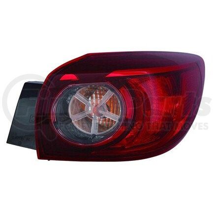 316-1940R-AS by DEPO - Tail Light, Assembly, with Bulb, CAPA Certified