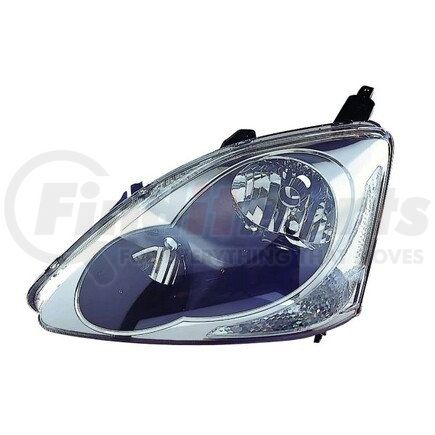 317-1136L-US by DEPO - Headlight, Lens and Housing, without Bulbs or Sockets
