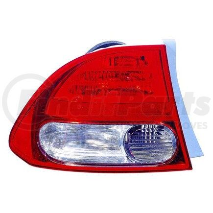 317-1979L-UC-CR by DEPO - Tail Light, Lens and Housing, without Bulb