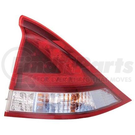 317-1991R-AS2 by DEPO - Tail Light, Assembly, with Bulb
