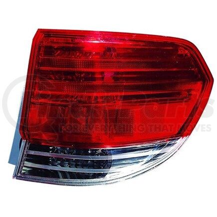 317-1987R-US by DEPO - Tail Light, Lens and Housing, without Bulb