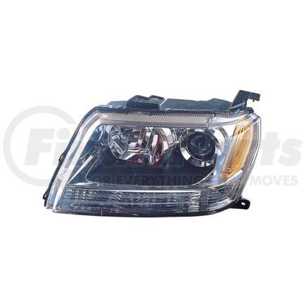 318-1109L-UC1 by DEPO - Headlight, Lens and Housing, without Bulb, CAPA Certified