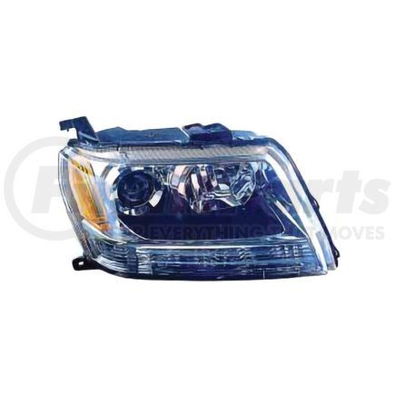 318-1109R-UC1 by DEPO - Headlight, Lens and Housing, without Bulb, CAPA Certified