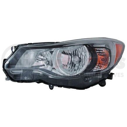 320-1123L-AS2 by DEPO - Headlight, Assembly, with Bulb