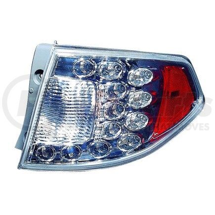 320-1906R-US by DEPO - Tail Light, Lens and Housing, without Bulb