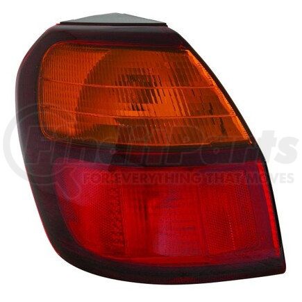 320-1914L-AS6 by DEPO - Tail Light, Assembly, with Bulb