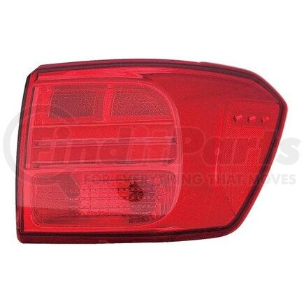 323-1953R-AC by DEPO - Tail Light, Assembly, with Bulb, CAPA Certified
