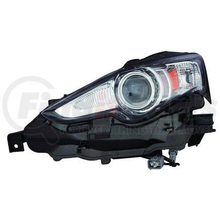 324-1118LMUSHM2 by DEPO - Headlight, Lens and Housing, without Bulb