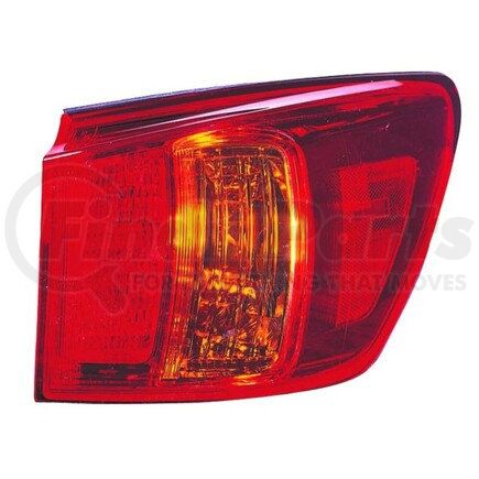 324-1905R-USDYR by DEPO - Tail Light, Lens and Housing, without Bulb