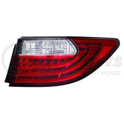 324-1911R-UC by DEPO - Tail Light, Lens and Housing, without Bulb, CAPA Certified