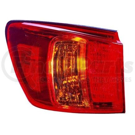 324-1905L-UCDYR by DEPO - Tail Light, Lens and Housing, without Bulb, CAPA Certified