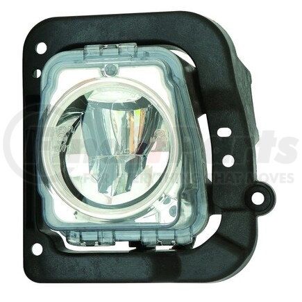 327-2011L-AS by DEPO - Fog Light, LH, Black Housing, Clear Lens