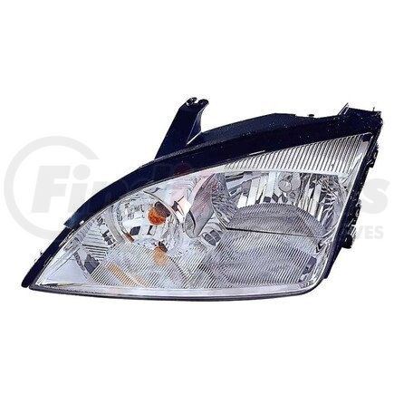 330-1126L-AS by DEPO - Headlight, LH, Chrome Housing, Clear Lens