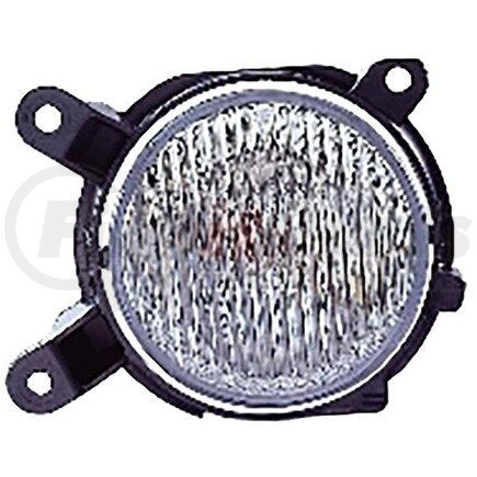 330-2021L-AS by DEPO - Fog Light, LH, Chrome Housing, Clear Lens