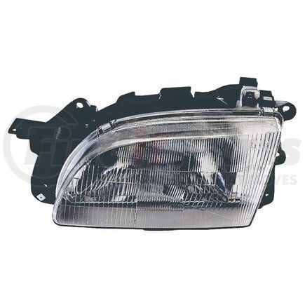 331-1119L-ASO by DEPO - Headlight, LH, Chrome Housing, Clear Lens