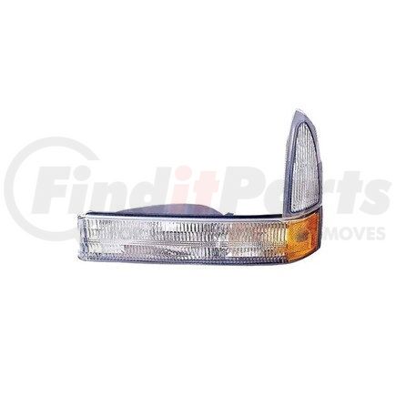 331-1638L-US-CY by DEPO - Parking/Turn Signal Light, Lens and Housing, without Bulbs or Sockets