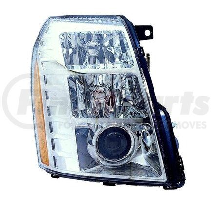 332-11B3R-ACH by DEPO - Headlight, RH, Gray Housing, Clear Lens, with Projector, 1St Design, CAPA Certified