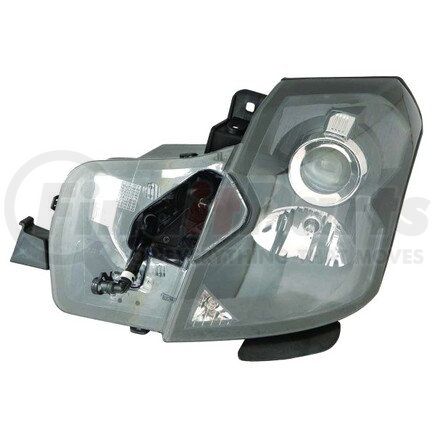 332-11A9L-ASH2 by DEPO - Headlight, LH, Black Housing, Clear Lens, with Projector