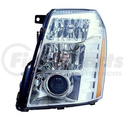 332-11B3L-ACH by DEPO - Headlight, LH, Gray Housing, Clear Lens, with Projector, 1St Design, CAPA Certified