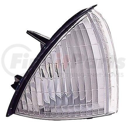 332-1555L-US by DEPO - Side Marker Light, Lens and Housing, without Bulb