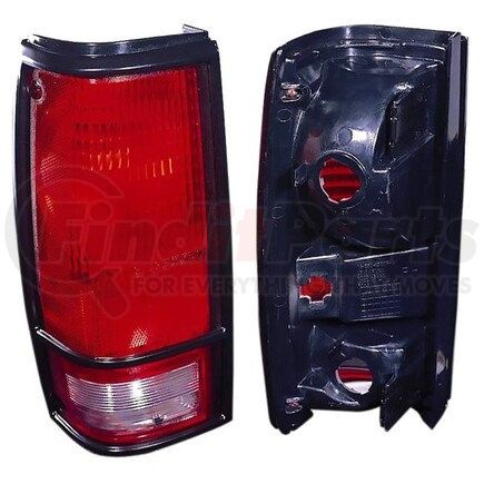 332-1920L-USD2 by DEPO - Tail Light, Lens and Housing, without Bulb