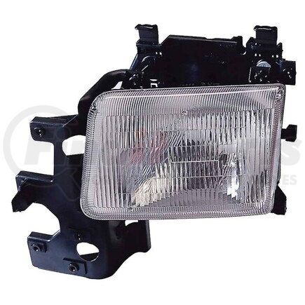 333-1136R-AS by DEPO - Headlight, RH, Chrome Housing, Clear Lens