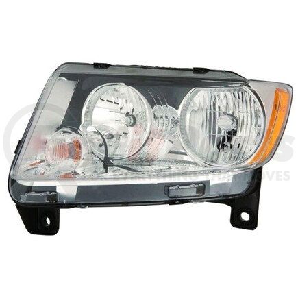 333-1190L-AS by DEPO - Headlight, Assembly, with Bulb, CAPA Certified