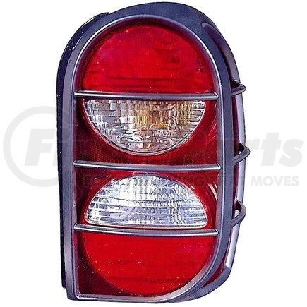333-1932L-US2CR by DEPO - Tail Light, Lens and Housing, without Bulbs or Sockets