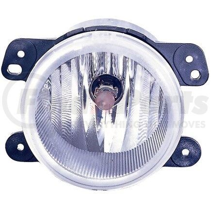 333-2025N-AC by DEPO - Fog Light, LH, Chrome Housing, Clear Lens, CAPA Certified