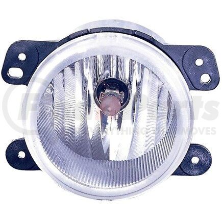 333-2025N-AQ by DEPO - Fog Light, RH, Chrome Housing, Clear Lens