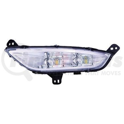 333-2034L-AS1 by DEPO - Fog Light, LH, Chrome Housing, Clear Lens