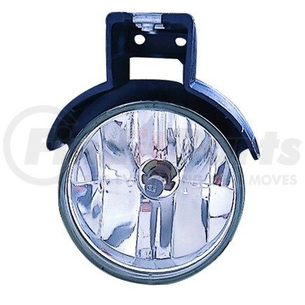 334-2002R-AC by DEPO - Fog Light, RH, Chrome Housing, Clear Lens, without Bulb, CAPA Certified