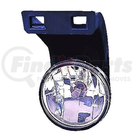 334-2011R-AS by DEPO - Fog Light, RH, Chrome Housing, Clear Lens