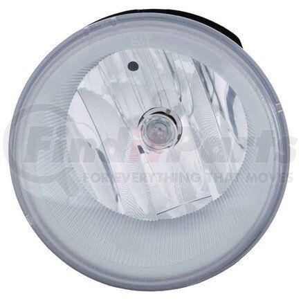 334-2018N-AQ by DEPO - Fog Light, RH, Chrome Housing, Clear Lens